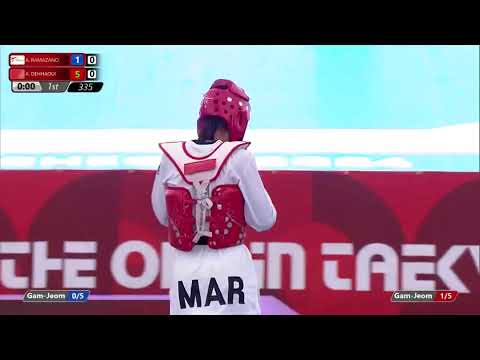 335 Finals Women  55kg AIN RAMAZANOVA Aminat MAR DEHHAOUI Amina
