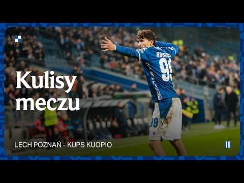 KULISY | ROBOTA WYKONANA! ✅ Kulisy meczu Lech Poznań - KuPS Kuopio 1:0