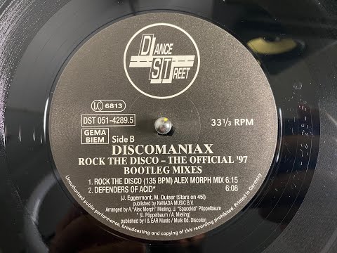 Discomaniax – Rock The Disco (Alex Morph Mix) - Dance Street 1997