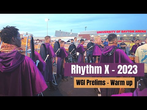 Rhythm X 2023 - Warm Up & Music Chunk