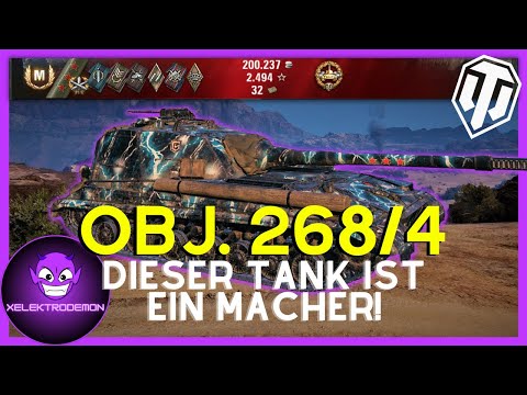 Obj. 268/4 - MEINE EINFACHSTEN 3 GUNMARKS! 💪 [World of Tanks - Deutsch]