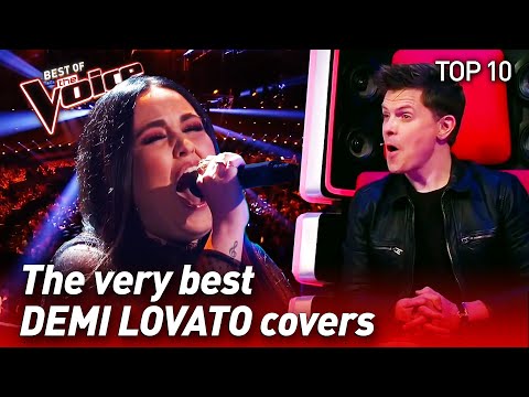 TOP10|ザ・ヴォイスでのデミ・ロヴァートのカバーベスト10 (TOP 10 | BEST DEMI LOVATO covers in The Voice)