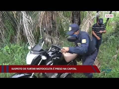 Suspeito de roubo de motocicleta é preso em Teresina 21 01 2021