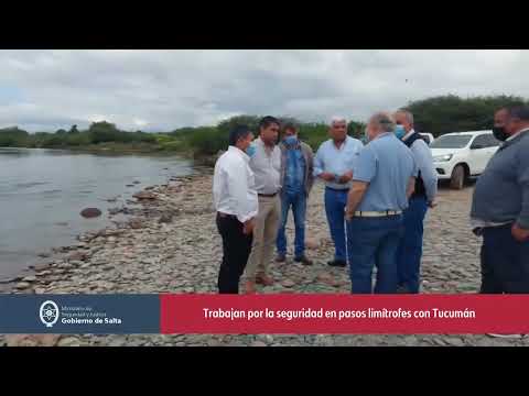 Trabajan por la seguridad en pasos limítrofes con Tucumán