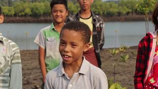 A Kids Call To Action: Y4C plants Mangroves to help save the world!