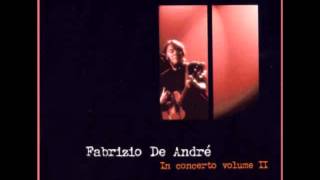 Fabrizio De André - Le Acciughe Fanno il Pallone