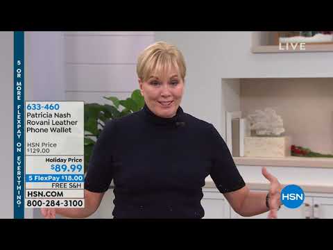HSN | Patricia Nash Handbag Gifts 11.20.2018 - 07 PM