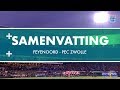Samenvatting Feyenoord - PEC Zwolle
