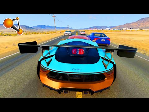 Extremily Dangerous driving (Dashcam Accidents) BeamNG.DRIVE | CrashTherapy