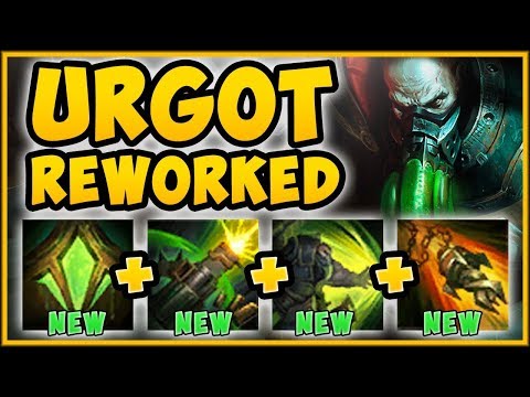 UHH RIOT? NEW REWORKED URGOT W IS 100% UNFAIR! URGOT REWORK SEASON 9 TOP GAMEPLAY! League of Legends