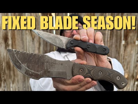 5 Fixed Blade Knives I Actually Carry!
