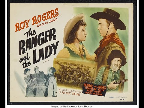 The Ranger And Lady (1940) ROY ROGERS Western Movie