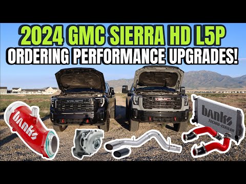Just Ordered Some Banks Performance Upgrades For The 2024 GMC Sierra HD! Check Them Out