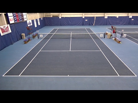 Drake Men's Tennis vs. UC Santa Barbara • 2-17-19 - Court 5