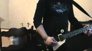 IKON - Call of Despair - gothicdarkeventer playing along with guitar