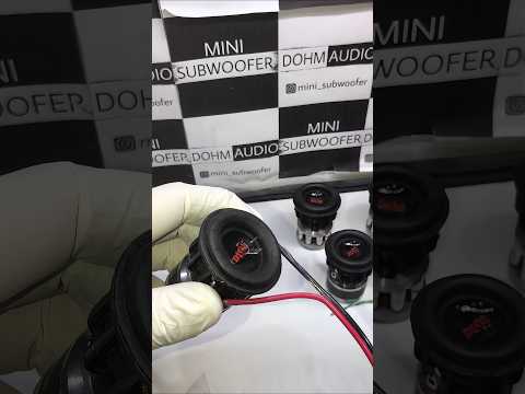 Mini subwoofer, 1.1" 10-15W(Sharing form DOMH)