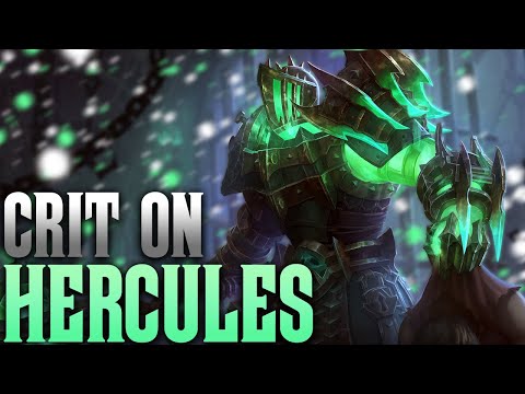The Crit Hercules Jungle Challenge!! - SMITE