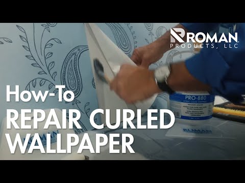 How to Repair Curled Wallpaper