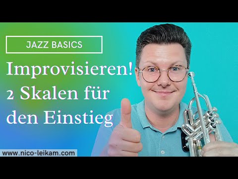 Improvisieren auf der Trompete | Freies Spiel lernen | Jazz spielen Lektion 1 | so klappt es 👍