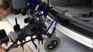 Move Wheelchair Into Car
