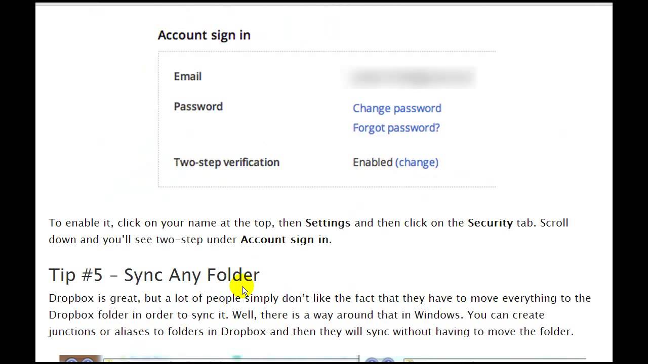 10 Dropbox Tips for Beginners