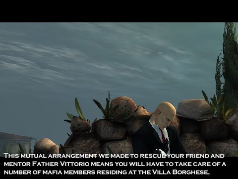 Hitman 2:Silent Assassin mission 1# Anathema 100% stealth