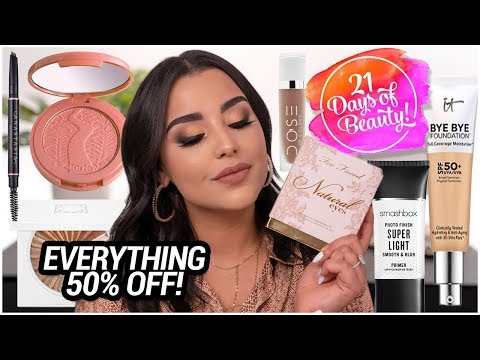 Full Face Using Ulta Beauty 21 Days of Beauty STEALS!