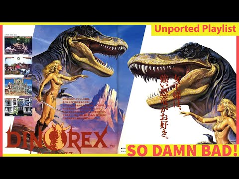 THE WORST FIGHTING GAME EVER? Dino Rex! Taito Made a TERRIBLE 2D Arcade Fighter! But it's HILARIOUS!
