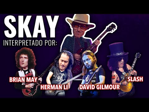 Solo de JIJIJI en 4 estilos (Brian May, Herman Li, David Gilmour, Slash)