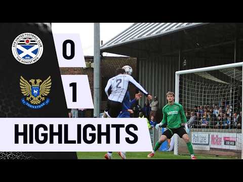 Ayr United Football and Athletic Club 0-1 FC Saint Johnstone Perth