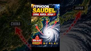 Typhoon saudel Satellite imagery ll typhoon in Japan ll typhoon in South Korea