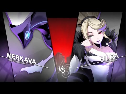 UNI 2  :S1+  Merkava Vs S1+  Hilda   ：top playersREPLAY：UNDER NIGHT IN-BIRTH II Sys:CelesGameplay