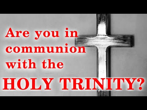 Uniting ourselves to God the Father, Jesus, and the Holy Spirit