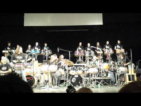 Dragoljub Đuričić i bubnjari 18.2.2015.