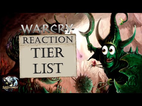 Warcry 2.0 REACTION Tier List