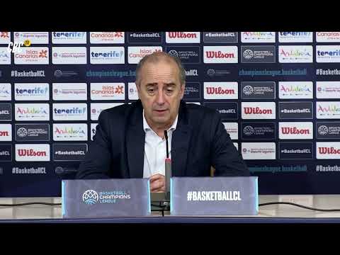 Pospartido de La Laguna Tenerife-Saint Quentin (96-57)