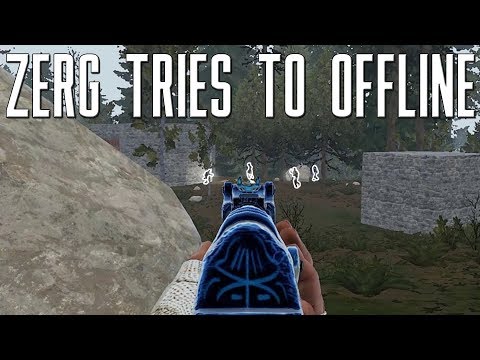 Rust | Angry ZERG Try To OFFLINE ( Rust Raid Defense , Counter Raid , Heli-Counter + More)