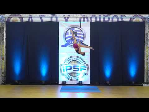 HPSF 2019 Aerial Hoop Aggeliki Rerra Silver metal