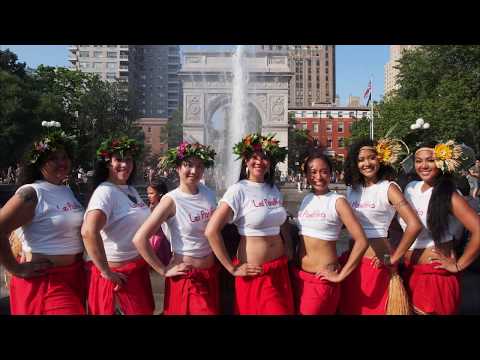 Iaorana  Fleshmob Ori Tahiti America 2017 New York Tahitian Dance