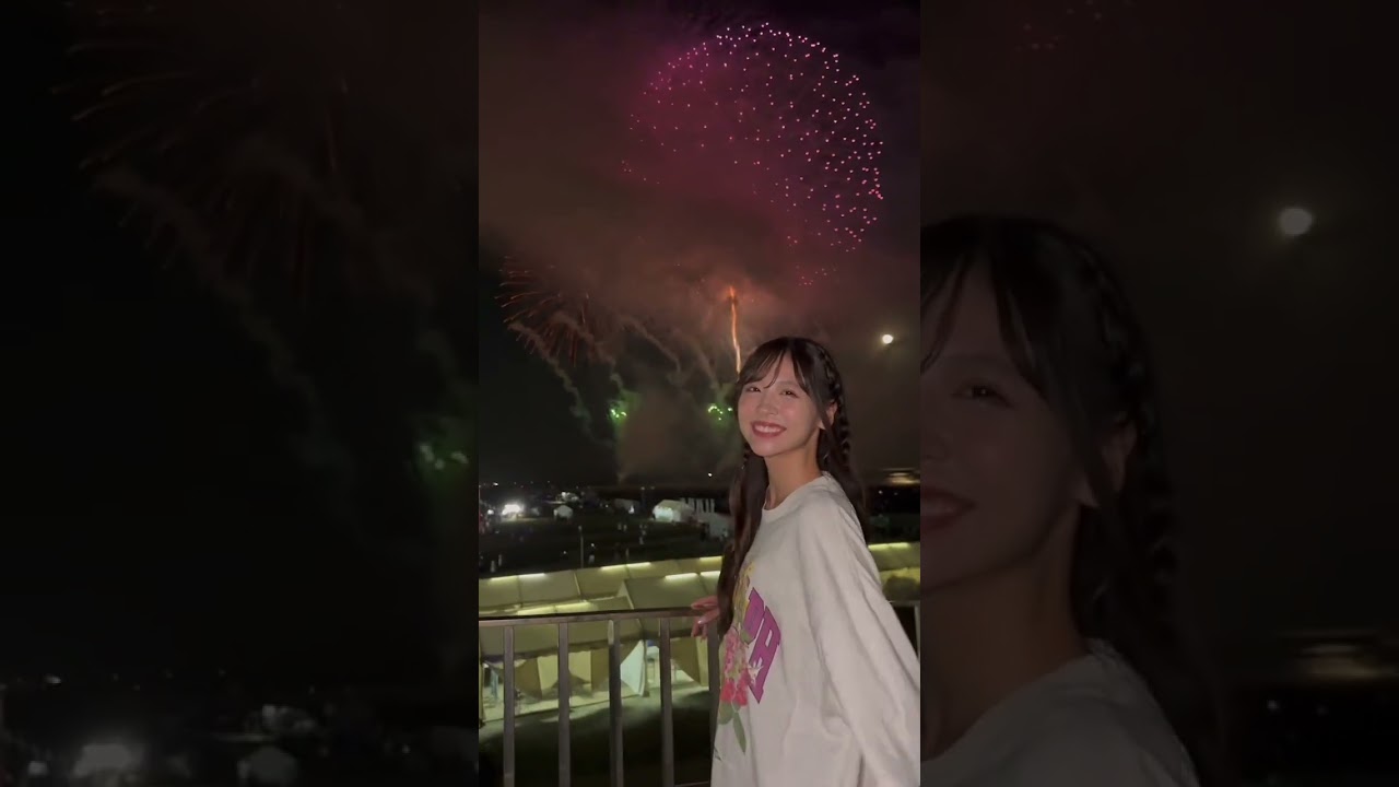 #大洗海上花火大会 楽しかったね！#ふるっぱー #櫻井優衣 #ラヴィット #なあになあに
