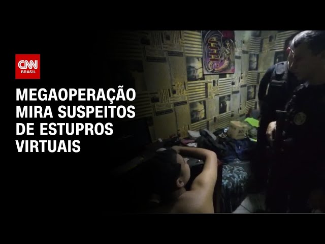 Megaoperação em 9 estados mira rede de estupros virtuais e tortura | CNN NOVO DIA