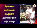 நெல்லை கண்ணன் உடலுக்கு நேரில் சென்று