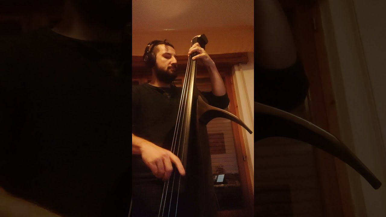 All of me - Upright Electric Bass Practice