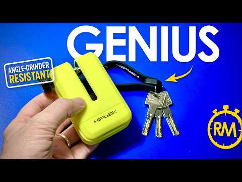 Hiplok MD1000 Anti-Angle Grinder Disc Lock Review  [QuickTest#134]