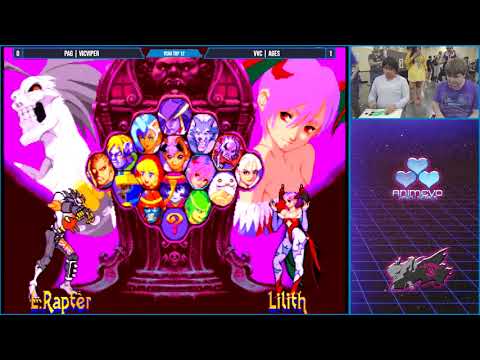 AnimeEvo 2018 - Vampire Savior - Top 12 Losers Round 1 - PAG | VicViper vs VVC | ageS