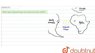 Why cape of good hope sea route has less traffic? | CLASS 12 | TRANSPORT AND COMMUNICATION | ...