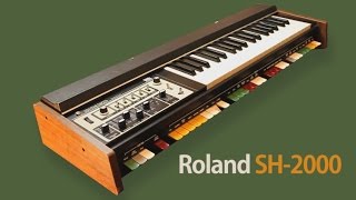 Video thumbnail for ROLAND SH-2000 Analog Synthesizer 1974 | HD DEMO by AnalogAudio1