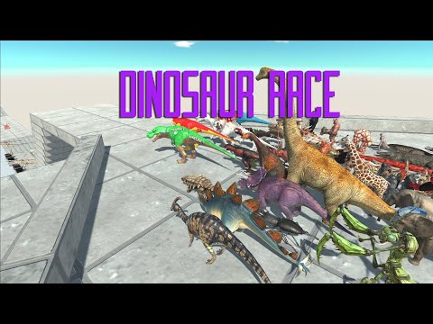 DINOSAUR RACE 97 PART 2- Animal Revolt Battle Simulat