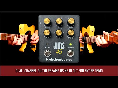 Обзор предусилителя TC Electronic JIMS 45 Preamp