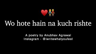 BHAI - BEHEN Feat Anubhav Agrawal  Poetry  iwritew